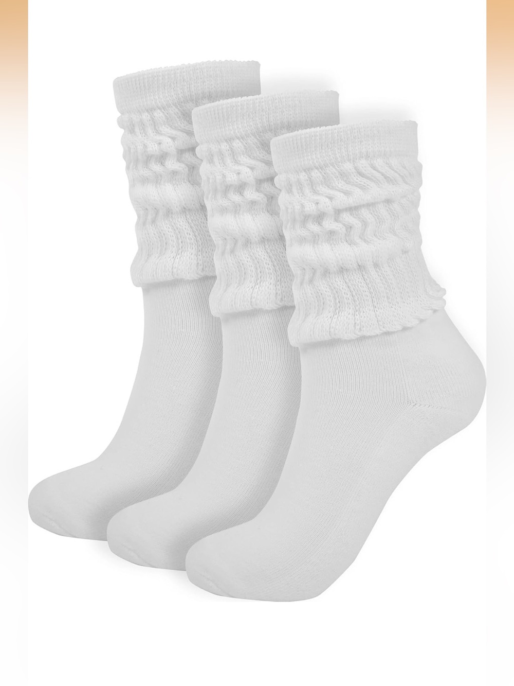 NWT new in bag retro tall scrunch socks for layering